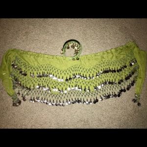 Beautiful Beaded Belly Dance Belt